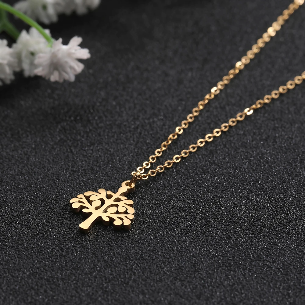 LIKGREAT искусственное дерево жизни Простые Модные украшения из нержавеющей стали