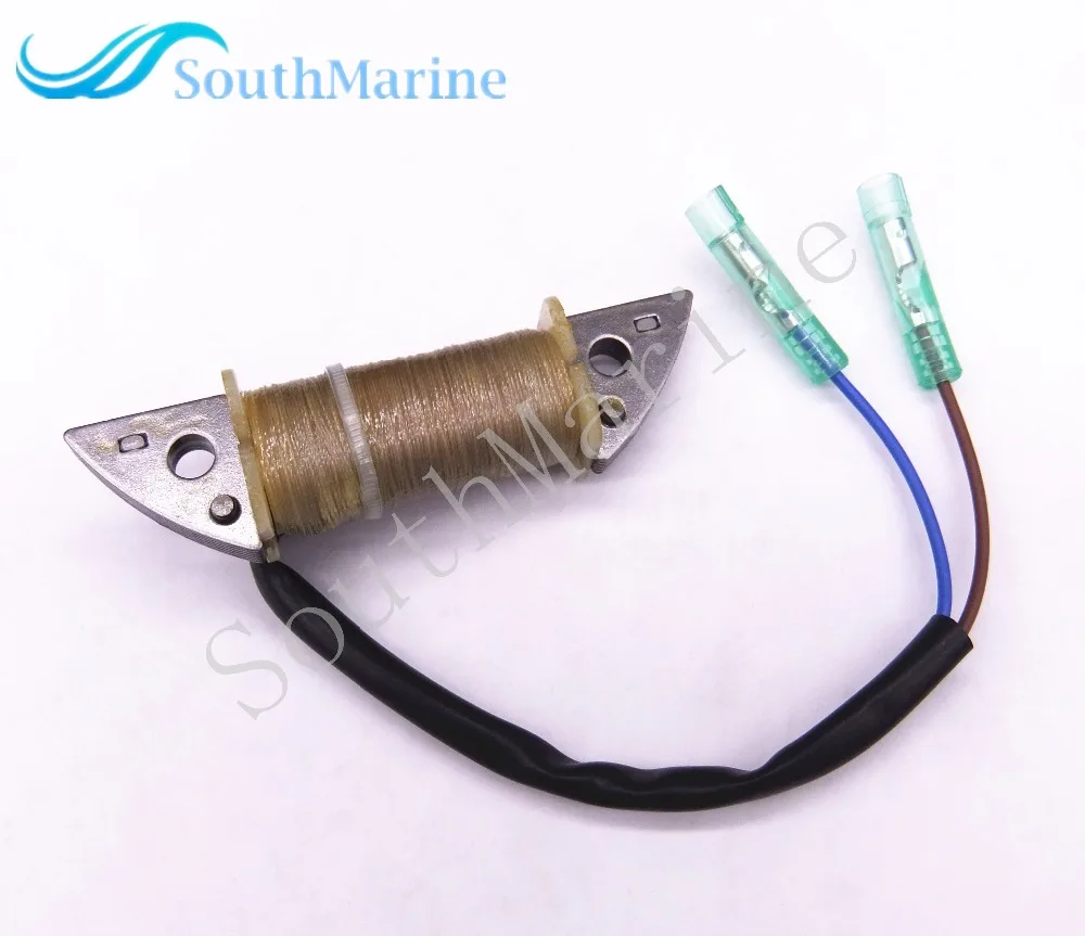 6B4 85520 00 зарядная катушка для подвесного двигателя Yamaha E15D E9.9D|Лодочный мотор| |