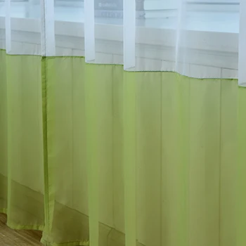 Tulle 1 piece Шторы Dormitorio вышитые для гостиной, спальни, тюль для окон, детской ткани, Текстиль для дома, сделано для чтения - Цвет: Tulle 1 piece