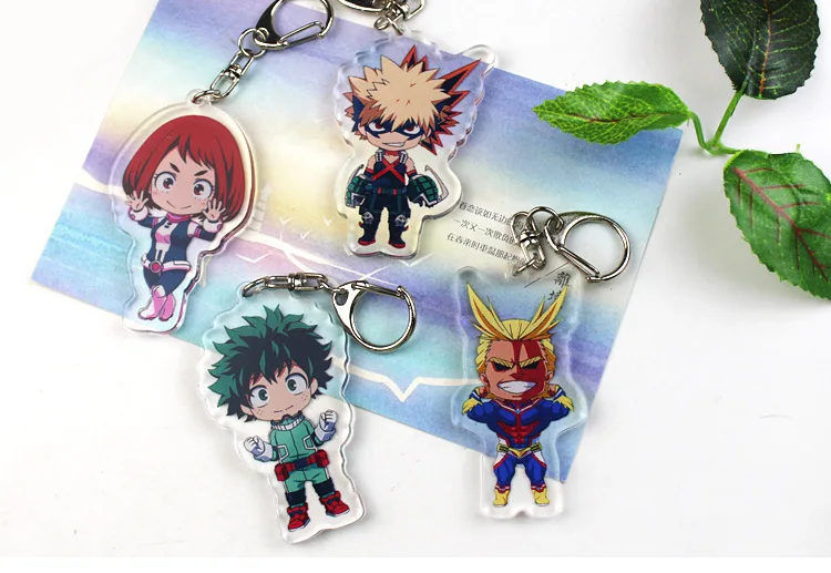 Японская аниме фигурка акриловая моя геройская Академия Тодороки шото/Midoriya Izuku