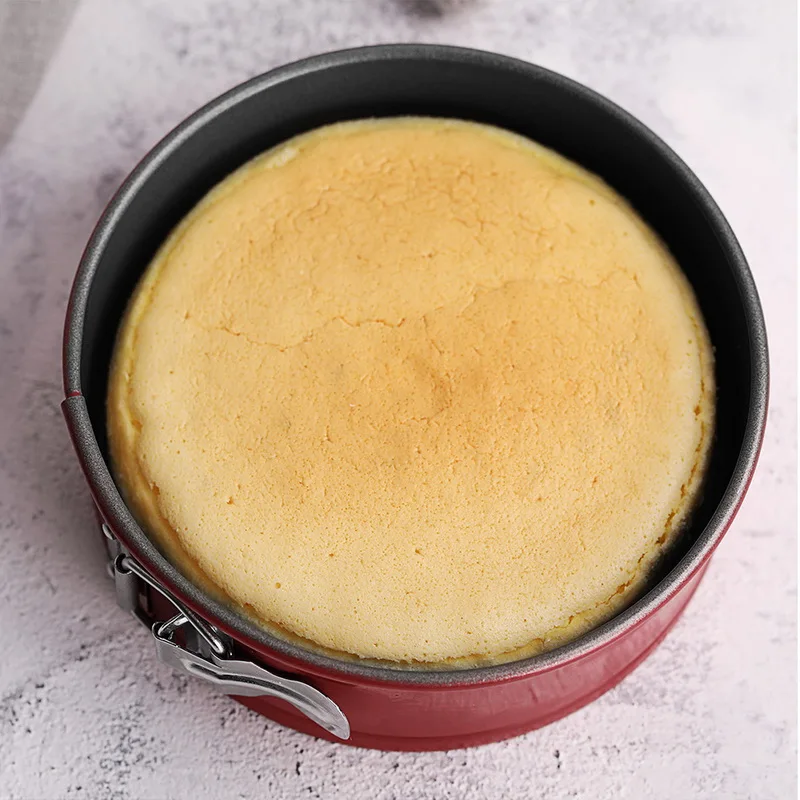 Non-stick Springform Pan Round Cake with Removable Bottom Red 1Pcs 7 Inch | Дом и сад