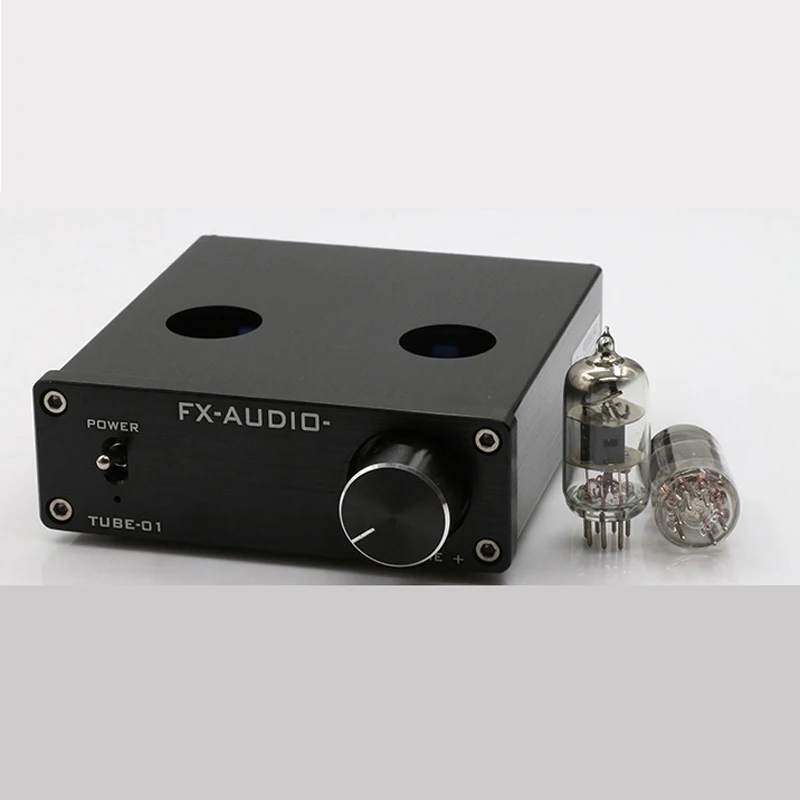 FX-AUDIO трубка-01 желчный предусилитель ламповый усилитель предусилитель буфер 6J1 Мини HIFI усилитель аудио DC12V