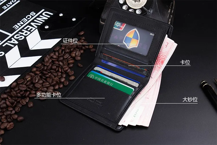 Hahmes, самая низкая цена, распродажа, брендовые новые кошельки из искусственной кожи, мужской брендовый кошелек,, первоклассный кошелек из искусственной кожи, короткий кожаный кошелек