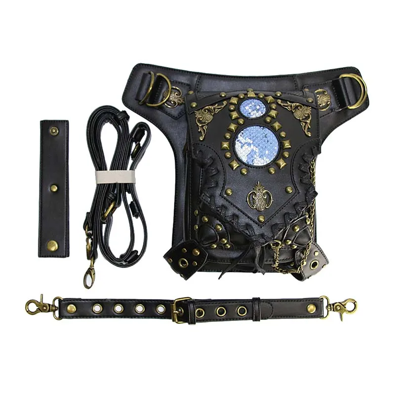 Модная черная кожаная сумка мессенджер через плечо винтажные Ретро сумки в стиле