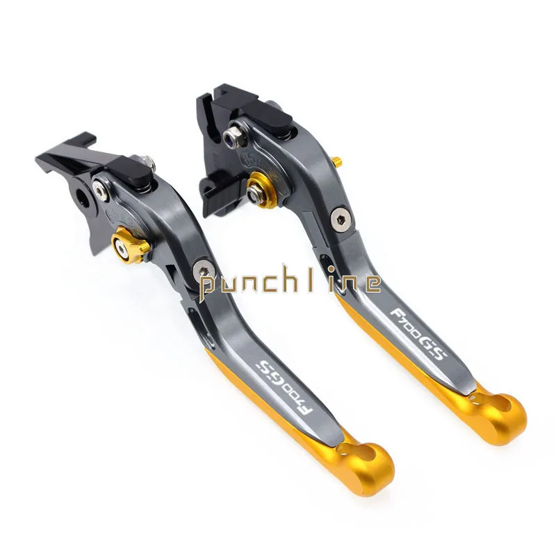 LOGO F700GS For F700 GS 2013-2017 2014 2015 Motorcycle Accessories Folding Extendable Brake Clutch Levers 8 Colors | Автомобили и