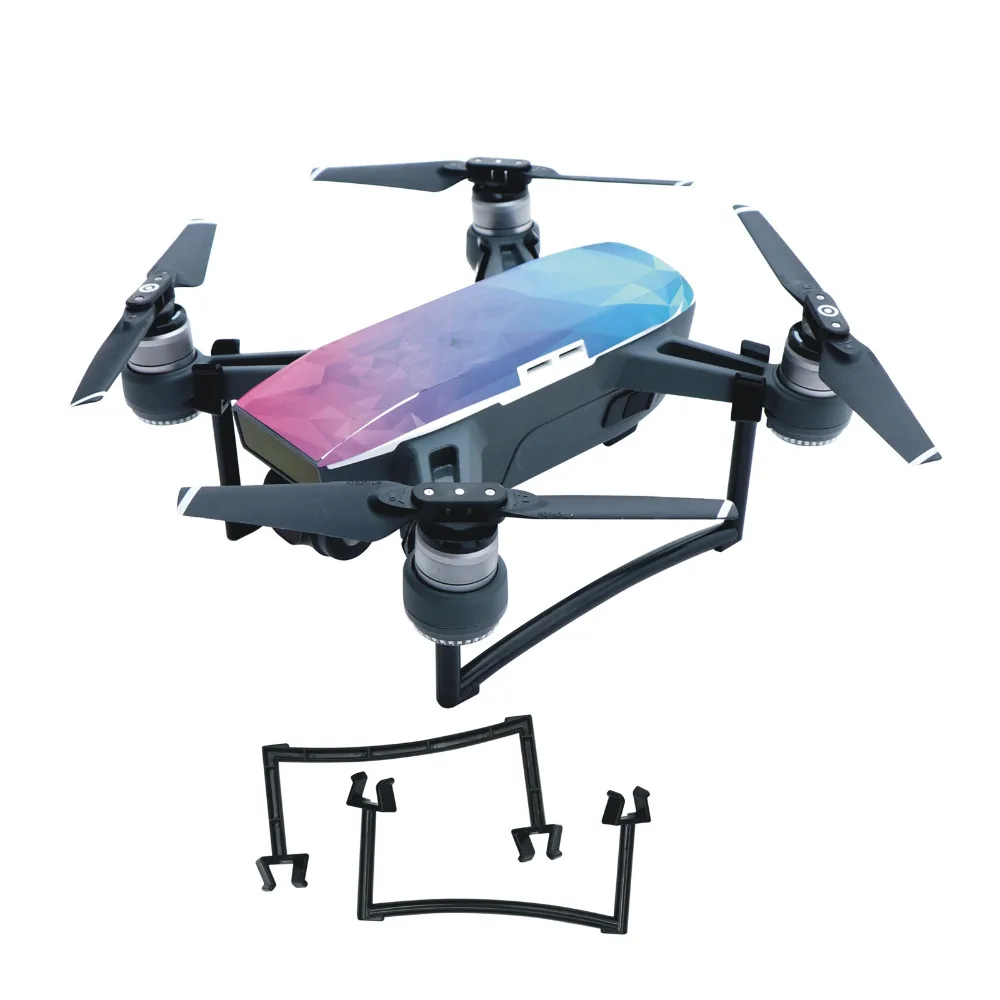 Кронштейн повышенного посадочного механизма для DJI Spark Drone Quadcopter защитная рамка