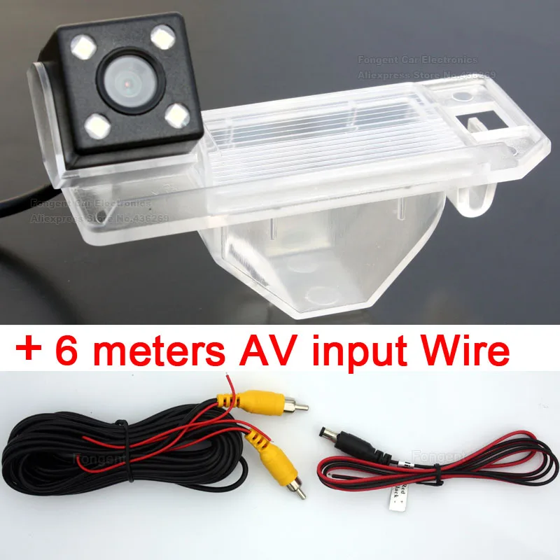 with wire Для sony PEUGEOT 4008 2011 2012 2013 CITROEN C4 AIRCROSS C4SUV Mitsubishi ASX RVR Outlander камера заднего вида для парковки монитор - Название цвета: with wire