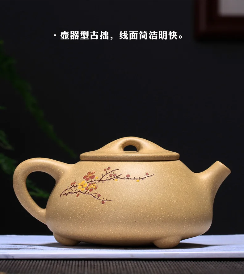 Настоящий чайный горшок Yixing Zisha для китайского чая кунг-фу, высококлассный чайник из фиолетовой глины ручной работы, чайник для чая улунг для заваривания чая