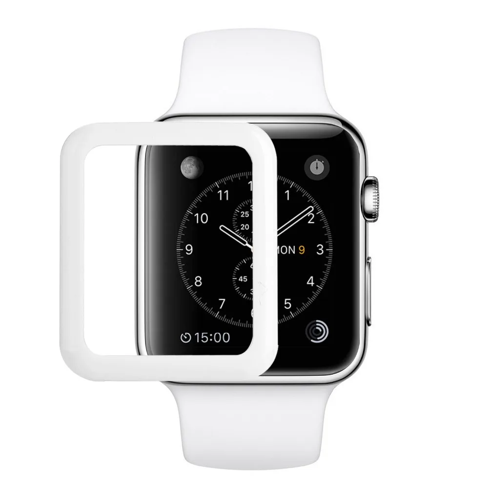 Для Apple Watch Series 1 2 Premium стеклянная пленка 38 мм Настоящее Закаленное стекло Защита