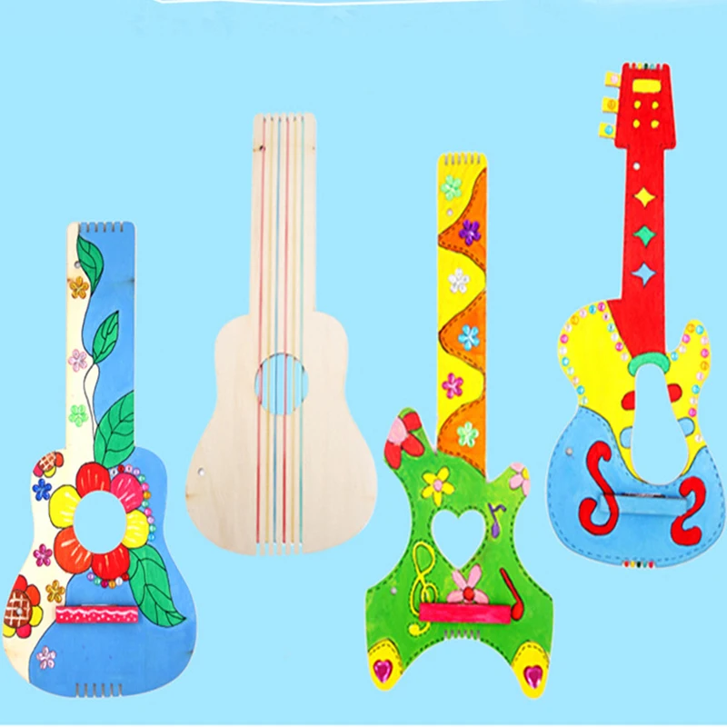 6 видов милых деревянных красок сделай сам школа музыка канцелярские товары