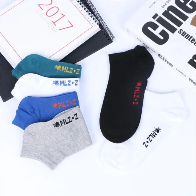 Мужские носки 12 пар разных цветов летние спортивные легкие одноцветные