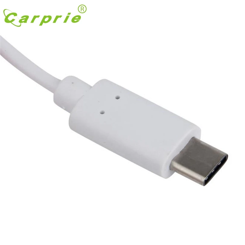 CARPRIE Тип с разъемами типа C и 4-Порты и разъёмы USB 3,0 док-станция USB 3,1 адаптер для ПК Apple Macbook 12 BK Jan17 MotherLander