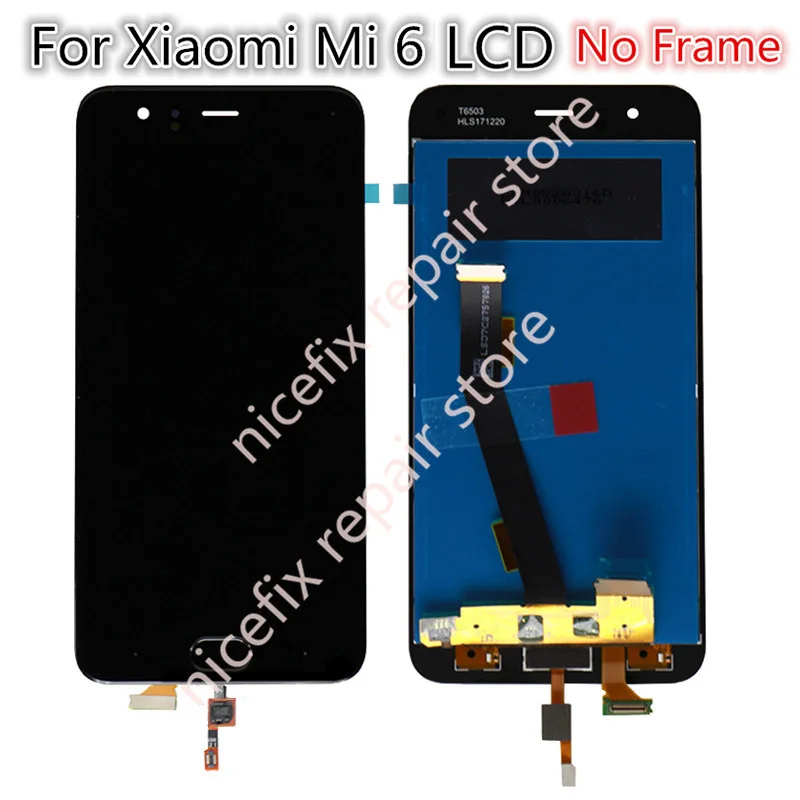 ЖК дисплей для Xiaomi Mi 6 mi6 с сенсорным экраном и дигитайзером в сборе 5 15 дюйма Mi6