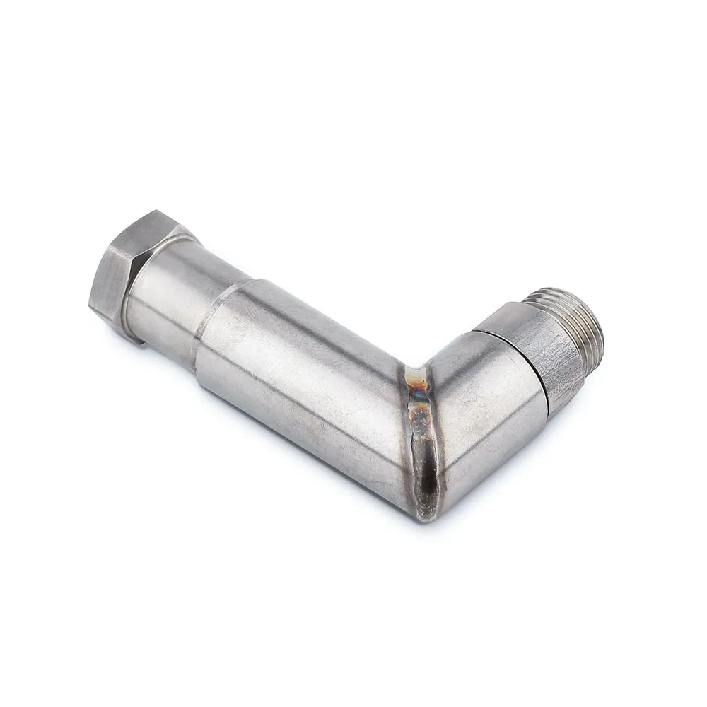 Cnspeed автомобиль O2 кислорода Сенсор угловой удлинитель разделитель 90 градусов 02