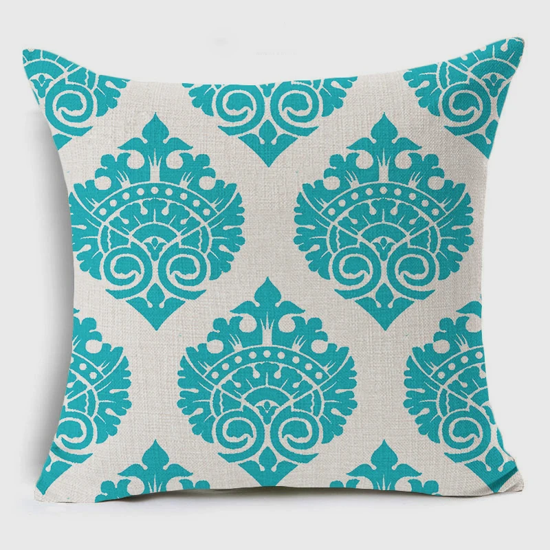 Elife полиэфирная хлопковая льняная богемная Подушка с цветным рисунком наволочка