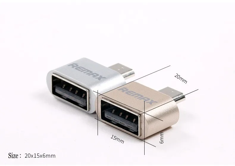 Адаптеры для мобильных телефонов REMAX OTG USB переходник конвертер Micro USB к USB A для телефонов samsung huawei Android