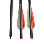 Болты для арбалета Easton Carbon, 20 дюймов, 612 шт., прямолинейность +-0,001 дюйма для стрельбы из лука, охоты, стрельбы, бесплатная доставка