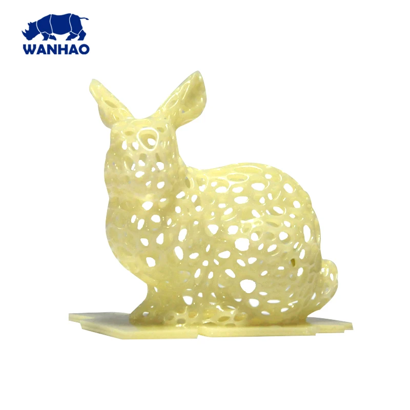 UV 405nm фотополимер для DPL/SLA/LCD принтера | Wanhao Duplicator 7 | Фотополимерная смола для D7 принтера Ванхао-1000 мл | Цвет белый | Безопасная в Россию- гарантия доставки