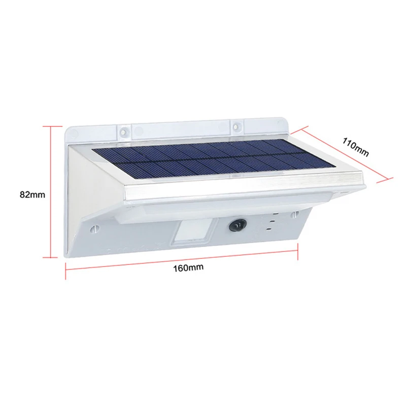 TAMPROAD наружная Солнечная лампа LED Водонепроницаемая безопасность Ночной свет PIR