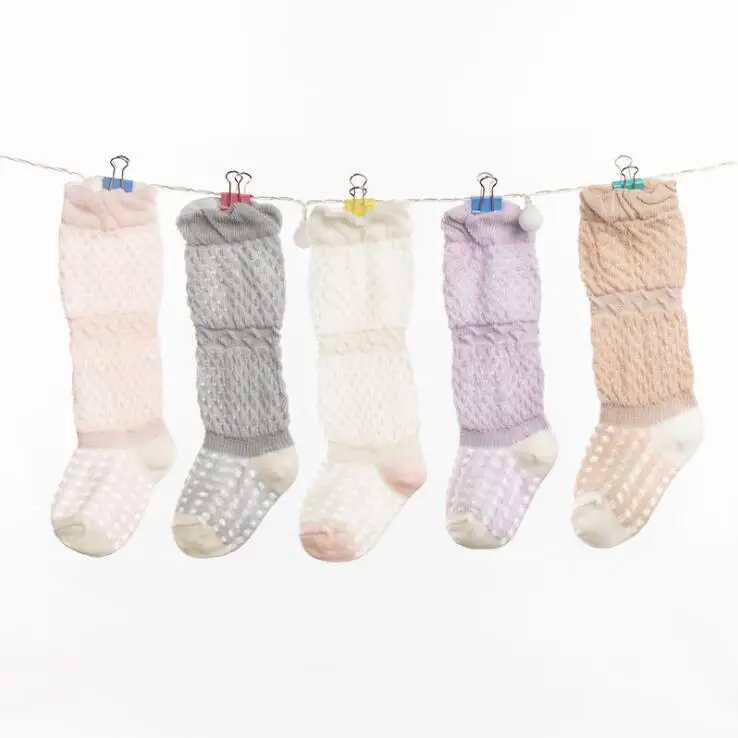 Гольфы для маленьких девочек дышащие сетчатые танцевальные носки малышей летние