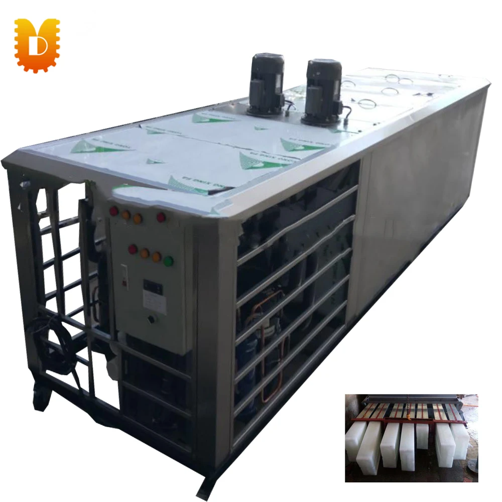 Коммерческая 2 тонная машина для производства блоков льда цена/машина