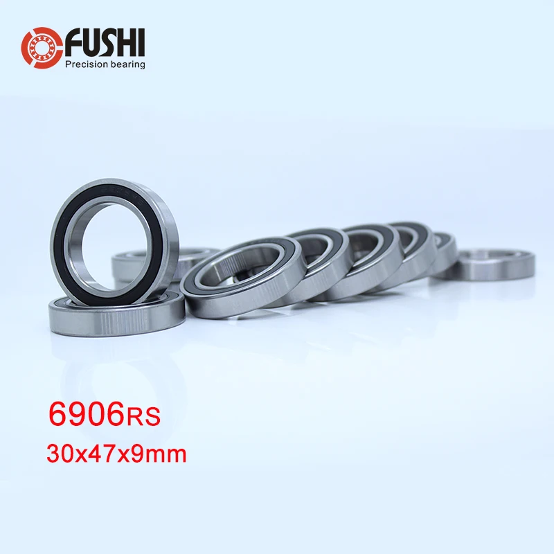 6906 2RS подшипник Φ (10 шт.) 30x47x9 мм тонкий раздел шарикоподшипники 6906RS 61906 RS|rs|rs bearingsrs 3
