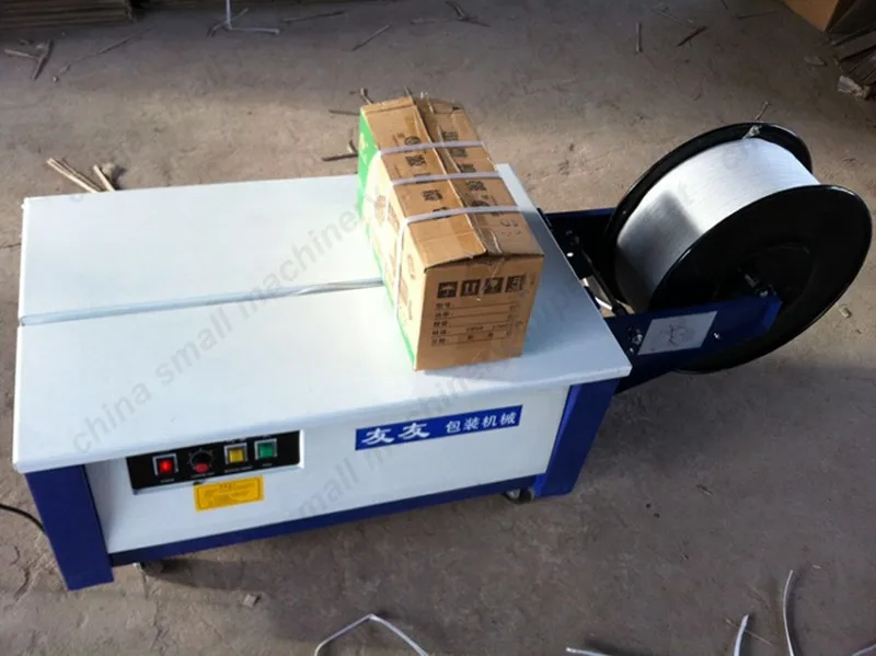 Высокое качество низкая цена полу-matic деревянная связывающая картонная коробка упаковочная машина, машина для кромки картонных коробок