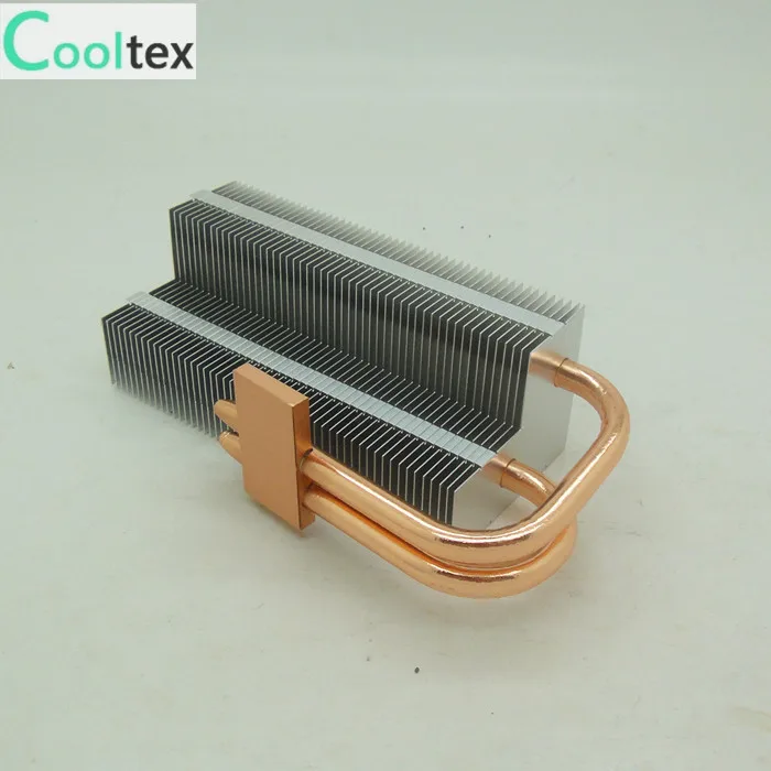 DIY двойной теплоотвод радиатор охлаждения для чипа светодиодный Компьютер