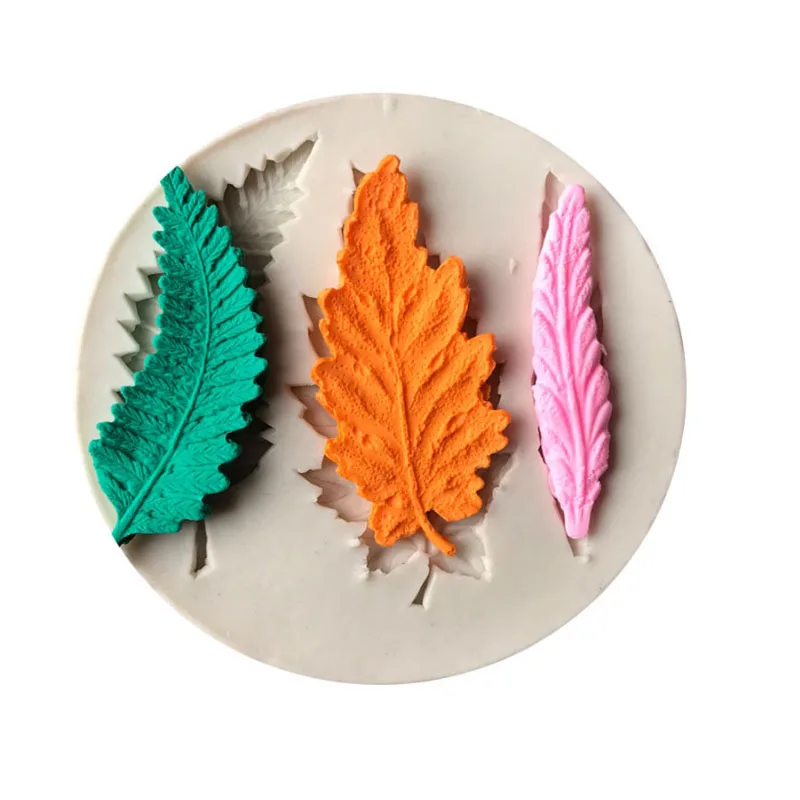 Sugarcraft силиконовая форма для морской и ветровой травы помадки инструменты