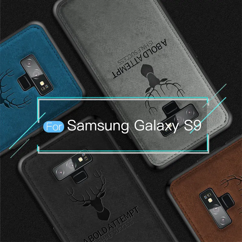 Soft Cloth Phone Case For Samsung Galaxy S9 S8 Plus Note 9 Batman 3D Pattern Silicone TPU Full Cover |