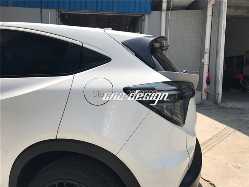 Авто ABS Пластик Неокрашенный задний багажник на крыше крыло загрузки спойлер для Honda VEZEL вариабельности сердечного ритма HR-V