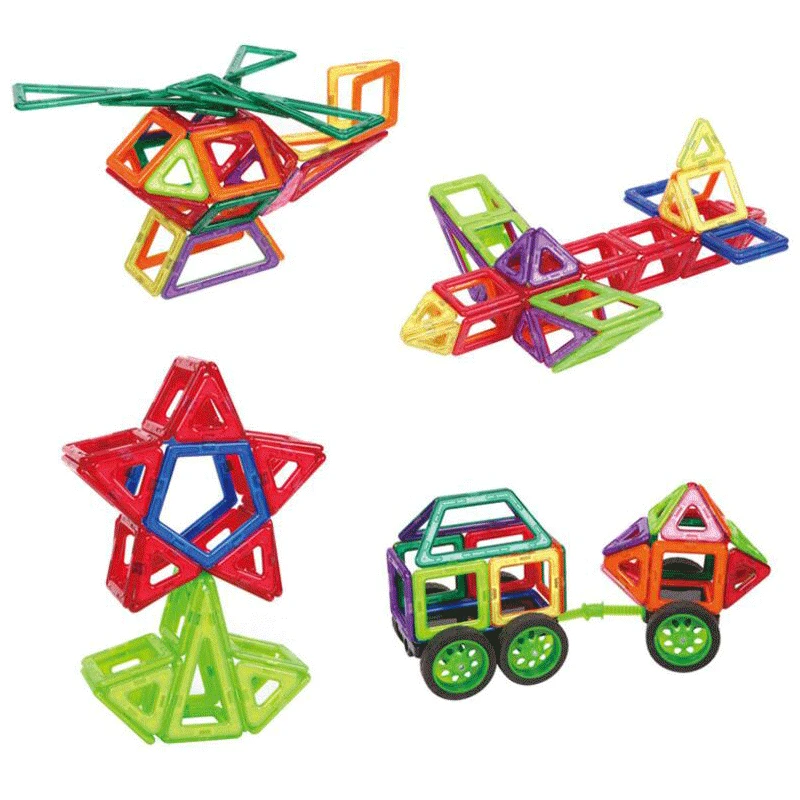 

32-180pcs Magnetic Blocks Mini Magnetic Designer Construction 3D Model Magnetic Blocks Educational Toys For Children Kid Gift