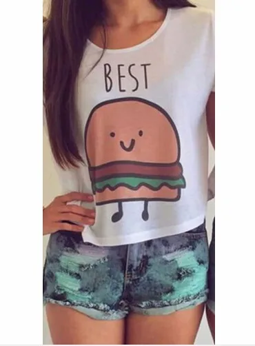 2015 лето мода о-образным шеи &quot я простить тебя письмо печатные футболки