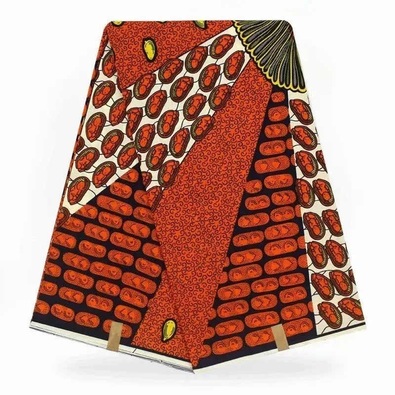 

hot Wax Veritable African Veritable Real pagne Wax Veritable Wax Veritable For Patchwork Sewing 6Yard/lott FREE SHIPPING