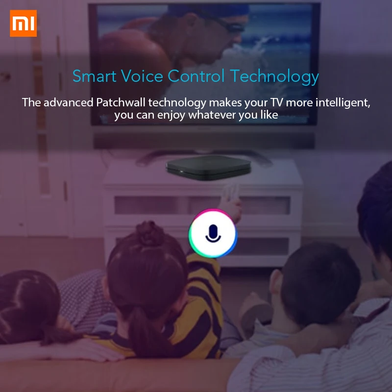 Китайская версия медиаплеер Xiaomi 4C Mi4C Box Amlogic S905L телеприставки 4 K HDR DTS HD Mibox Cortex A53