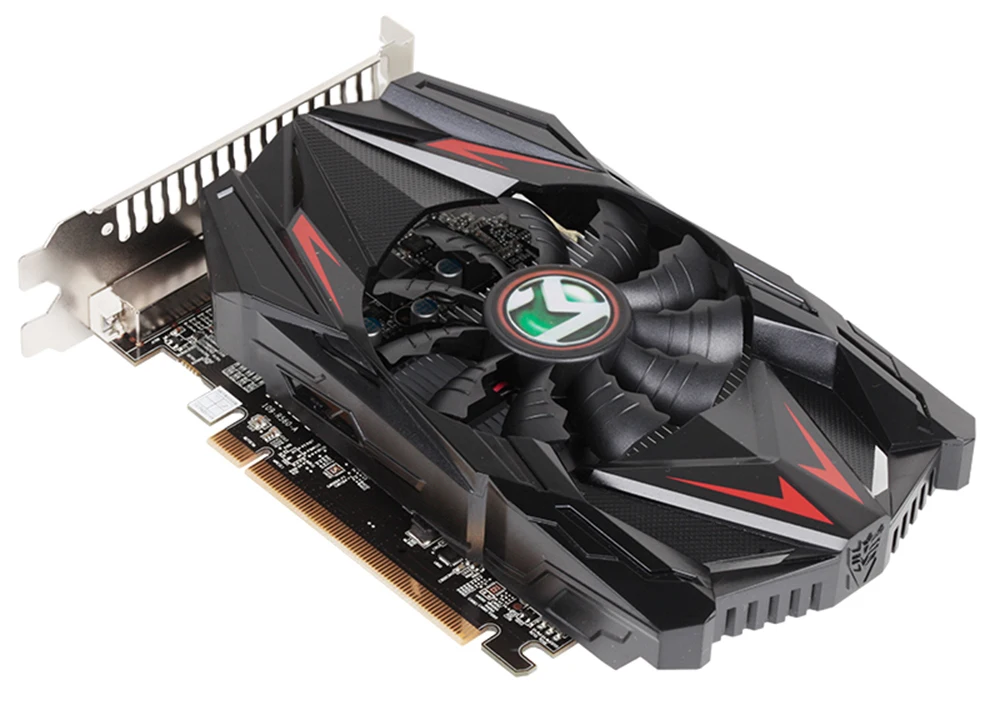 Видеокарта MAXSUN видеокарта Redon RX 550 4G GDDR5 6000MHz 128bit 1183MHz PWM DirectX 12 HDMI+ DP+ DVI 512 блок RX550