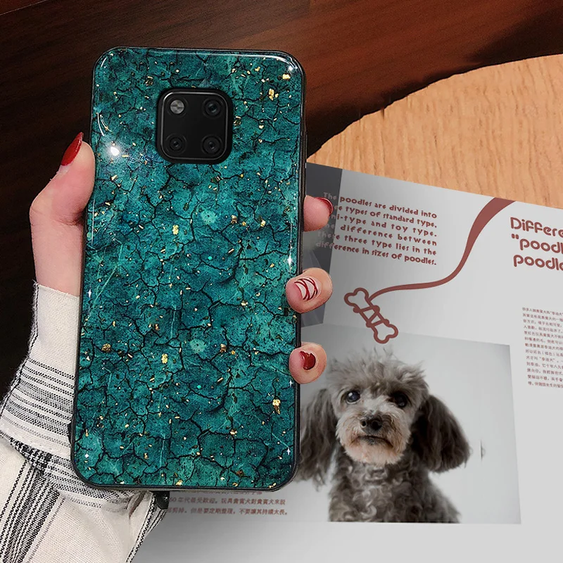 Чехол для Huawei Mate 20 Pro роскошный глянцевый мягкий чехол телефона X P20 Lite 10 Plus |