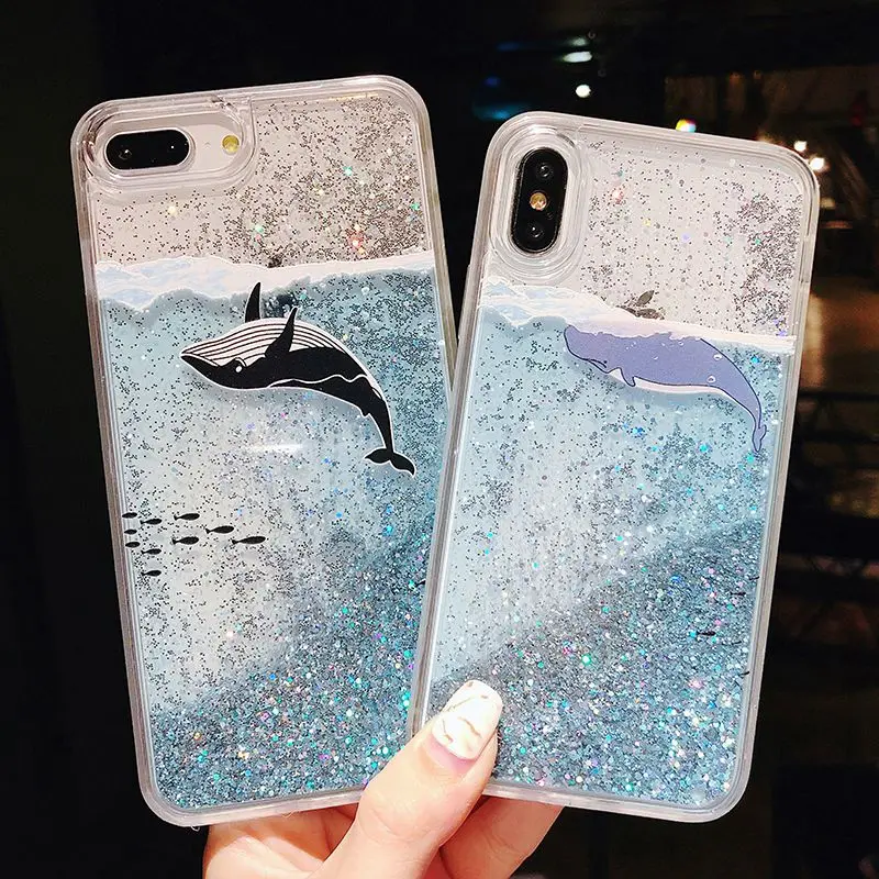 Quicksand Pocophone F1 Liquid Case For Xiaomi Mi Mix 2S Dynamic Sand Cases Max 3 5X 6X Mi8 8 SE Cover |