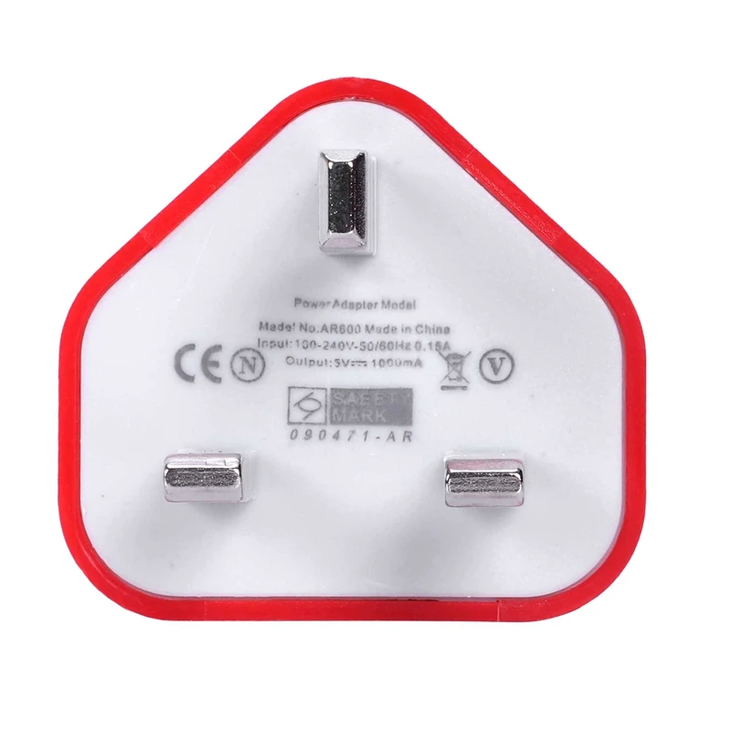 Штепсельная Вилка стандарта Великобритании 3 контактный usb адаптер питания