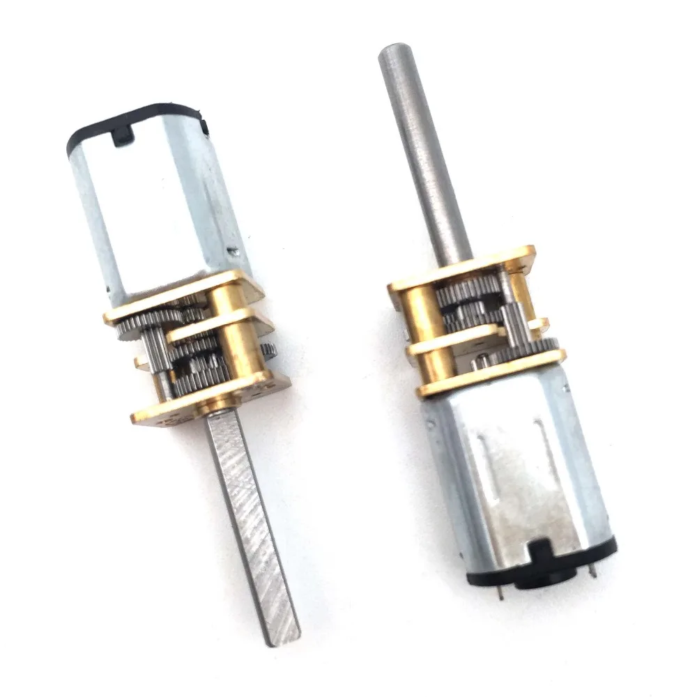 DC 3V 15/100/150 RPM микро-скоростной мотор-редуктор D3x20mm N20 Электрический мини для модели