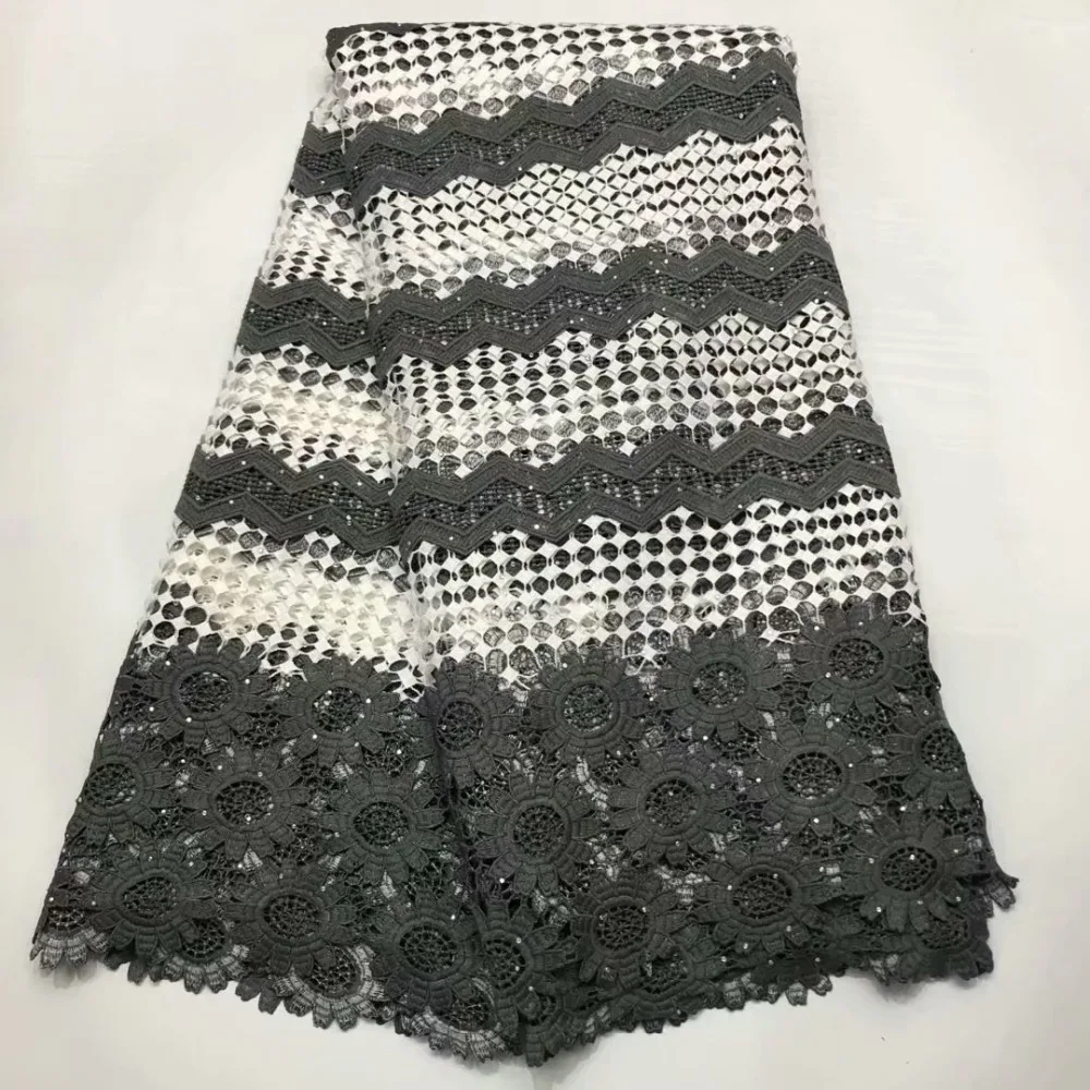 Высокое качество нигерийская свадьба африканская кружевная ткань/100% хлопок