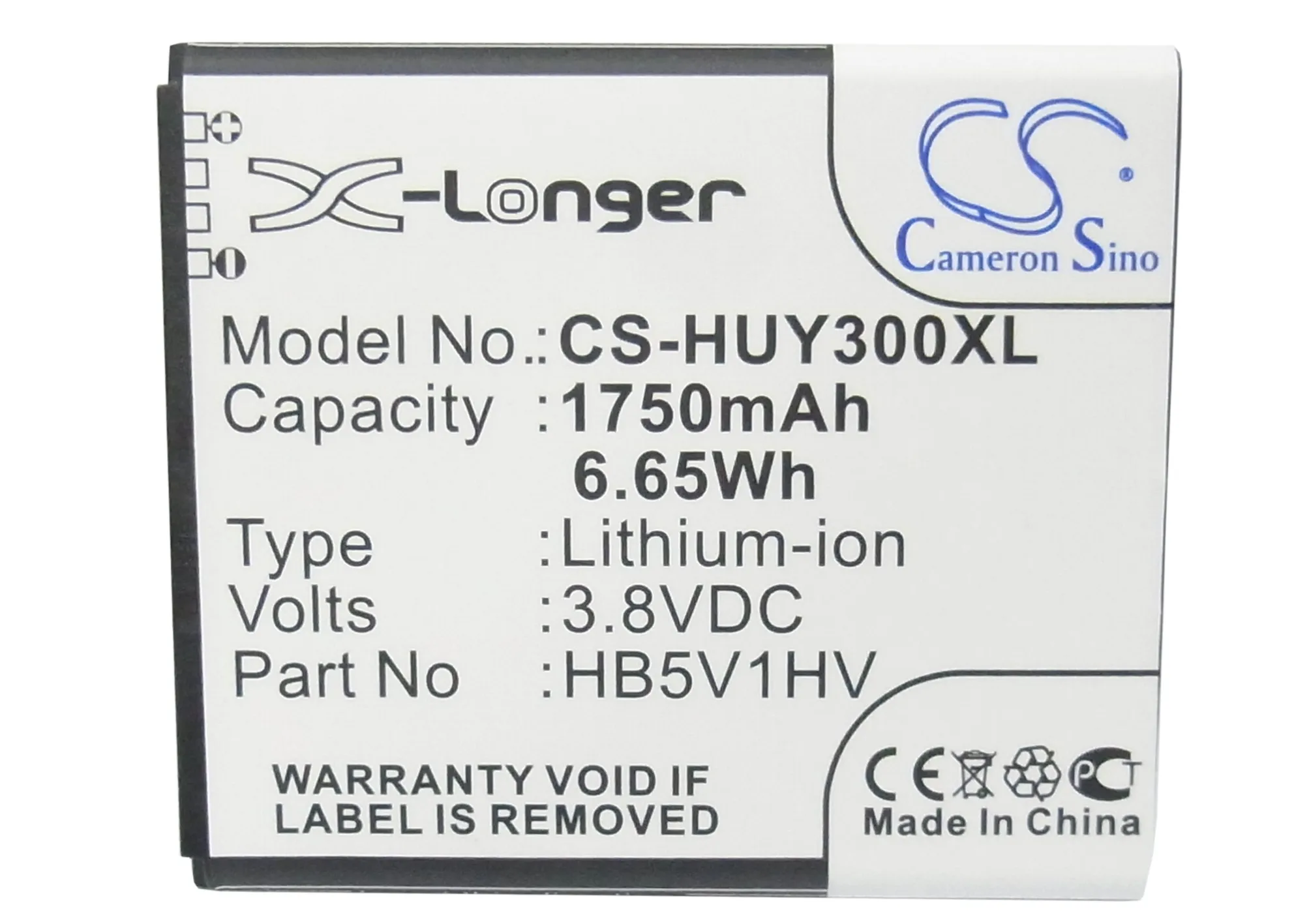 Cameron Sino высокое качество 1750mAh аккумулятор HB5V1 HB5V1HV для Huawei Ascend G350 T8833 U8833 Y511 Y516 Y535 W1