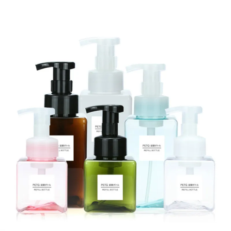 Пластиковая бутылка для вспенивания 250 мл многоразовые бутылки из пены