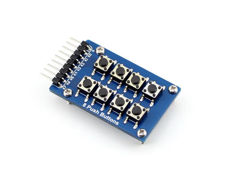 

8 Push Buttons Keyboard # Single Key Accessory Board Module (Arranged as 2x4 in One Board)