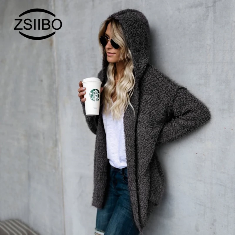 Long Cardigan Women Sleeve Knitted Sweater Cardigans Autumn Winter Womens Warm Sweaters Coat 2018 Jersey Mujer Invierno |