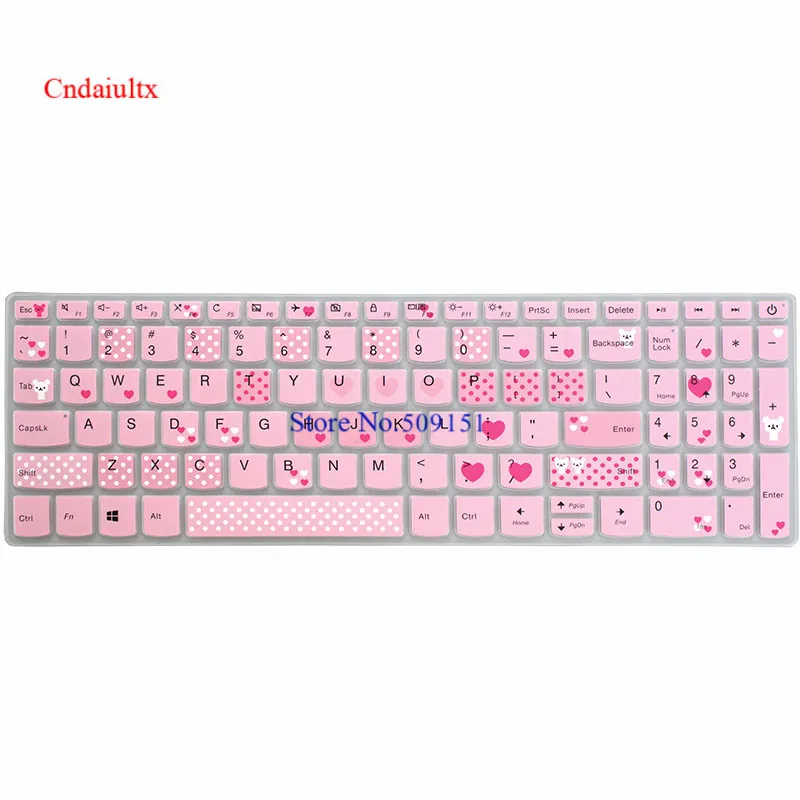 Защитный чехол для клавиатуры lenovo ideapad 320 330 520 320s 720S 15 IKBR/ARR/AST 5000 7000 15 15,6 15 дюймов - Цвет: Color 4