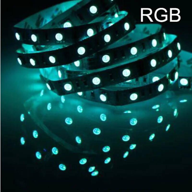 Светодиодная лента 5050 DC12V 60 светодиодов/м RGB 300 светодиодов 5 м/лот белый теплый