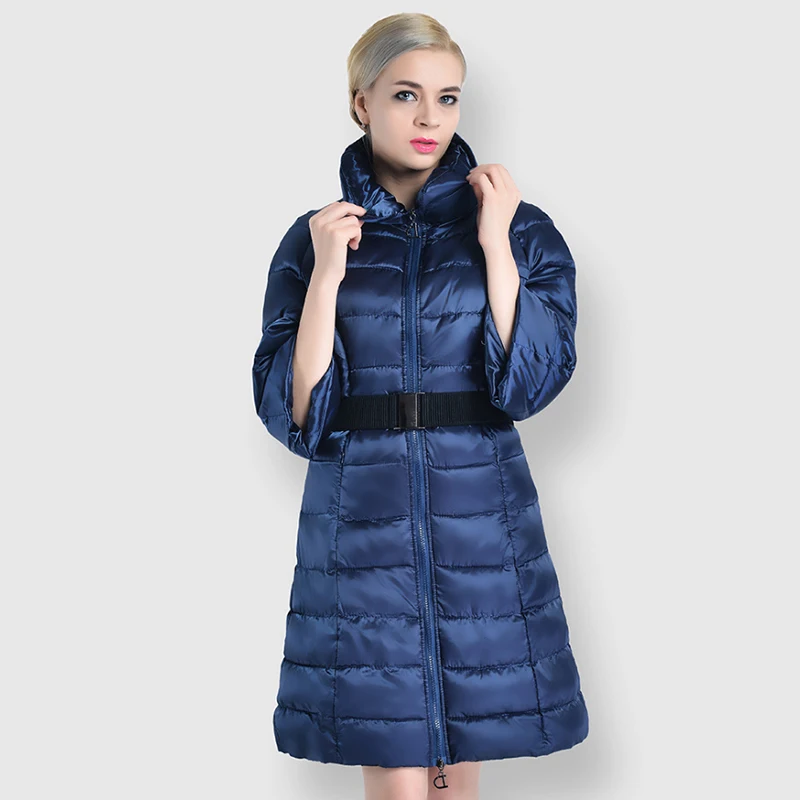 Женское пальто с капюшоном парка в стиле милитари зимняя куртка 2019|Женские парки|