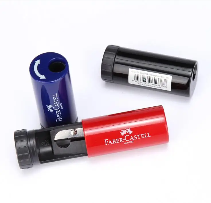 Faber Castell CASTELL183301 вращающаяся точилка для карандашей с одним отверстием школьные