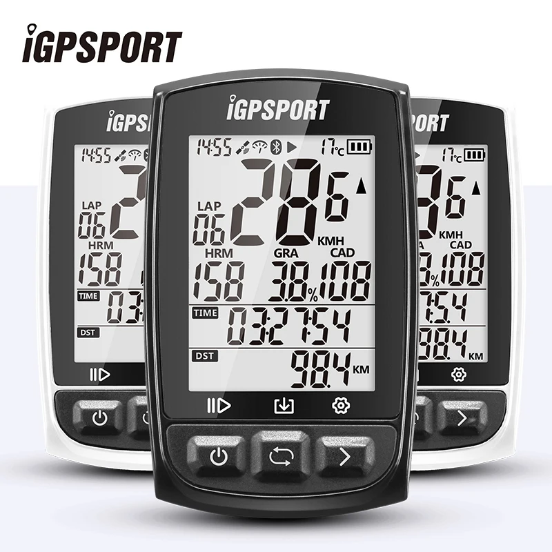 I GPS порт велосипедный Компьютер Водонепроницаемый IPX7 ANT + беспроводной Спидометр